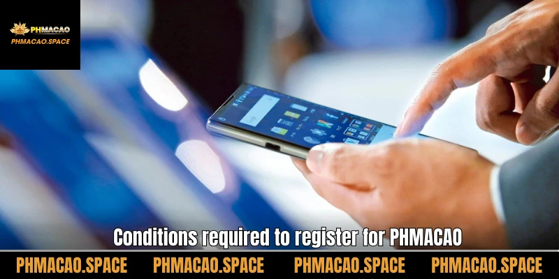 Conditions required to register for PHMACAO