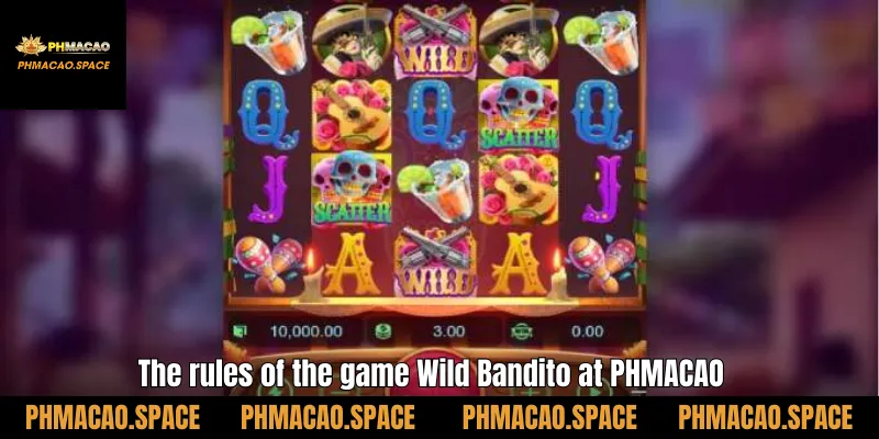 The rules of the game Wild Bandito at PHMACAO